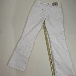 BOGNER White Womens Ski Pant -Size 8 Long